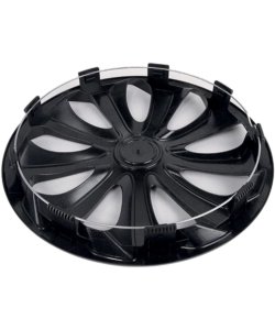 SET 4 COPRICERCHI AUTO SPARCO "SICILIA" NERO, 15" POLLICI - SPC1570BK